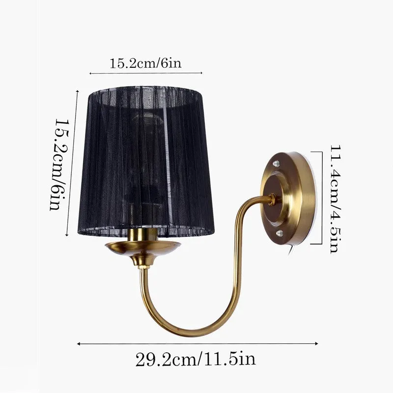PrismBeam Adaptive Fabric & Metal Wall Lamp - Set Of Two media 8