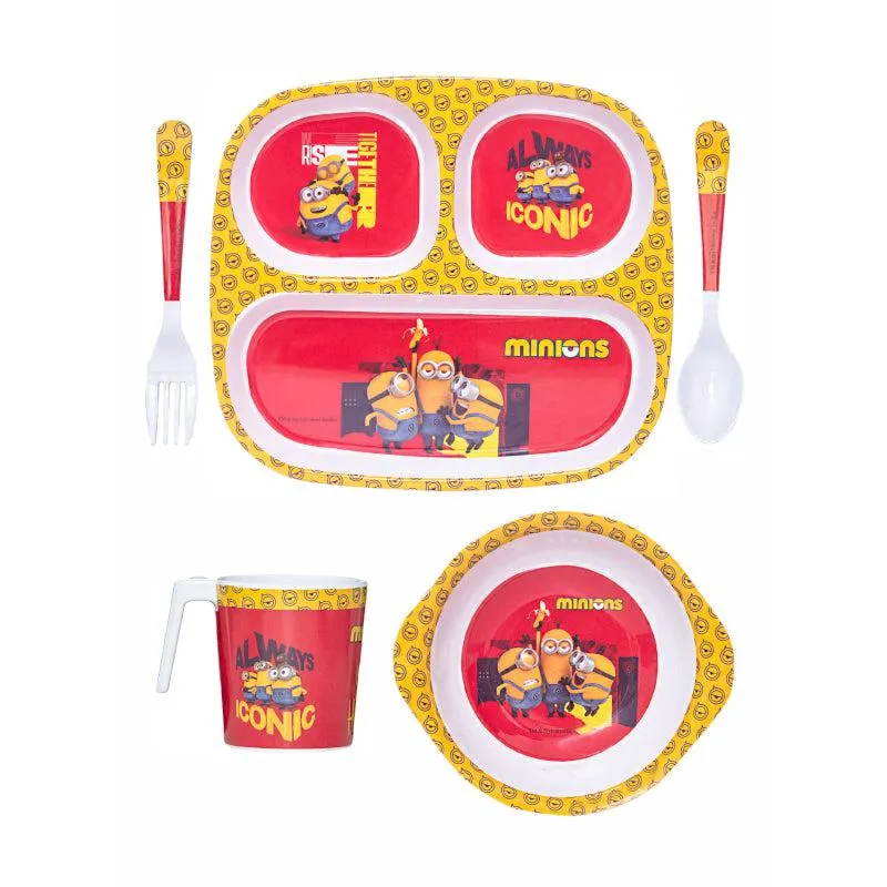 Servewell Minion Magic Kids Dining Set - Five Piece Set media 3