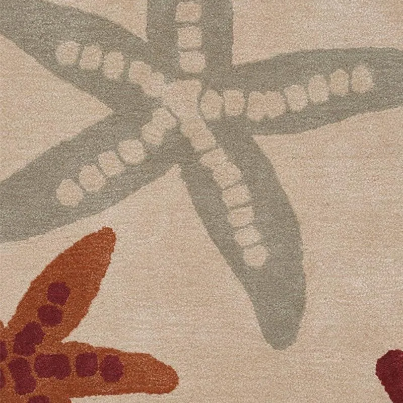 Zippy Hand Tufted Zone Kids Wool & Nylon Carpet - Brown media 4
