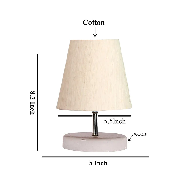 Vero Fabric Table Lamp - White media 5