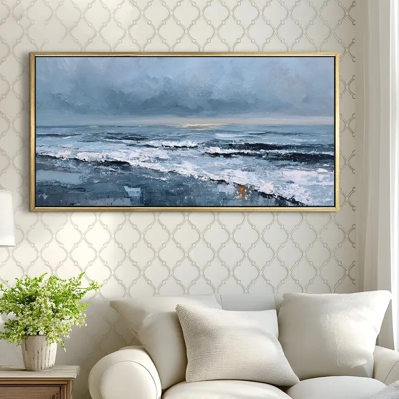 Indigo Depths Canvas Wall Art media 4