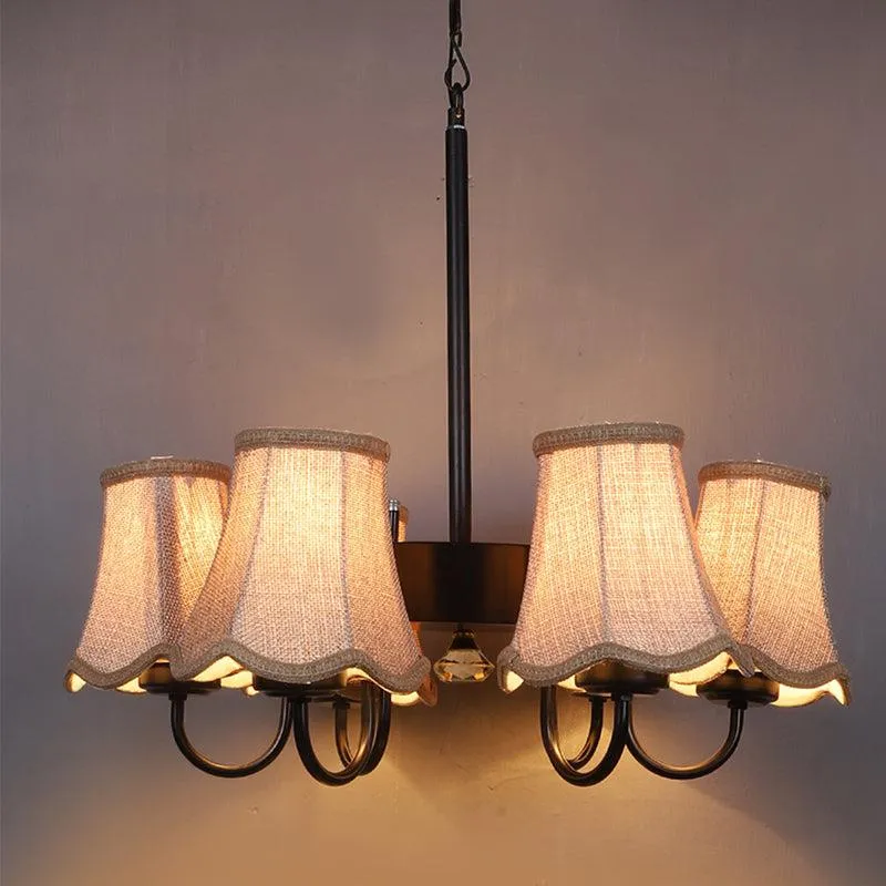 Bella Conical Viya Ceiling Lamp - Beige media 1