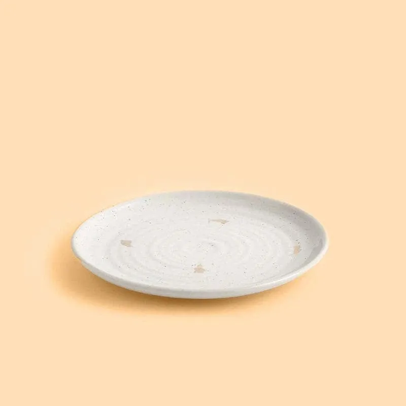 Ganga Quarter Plate (Ivory) media 4