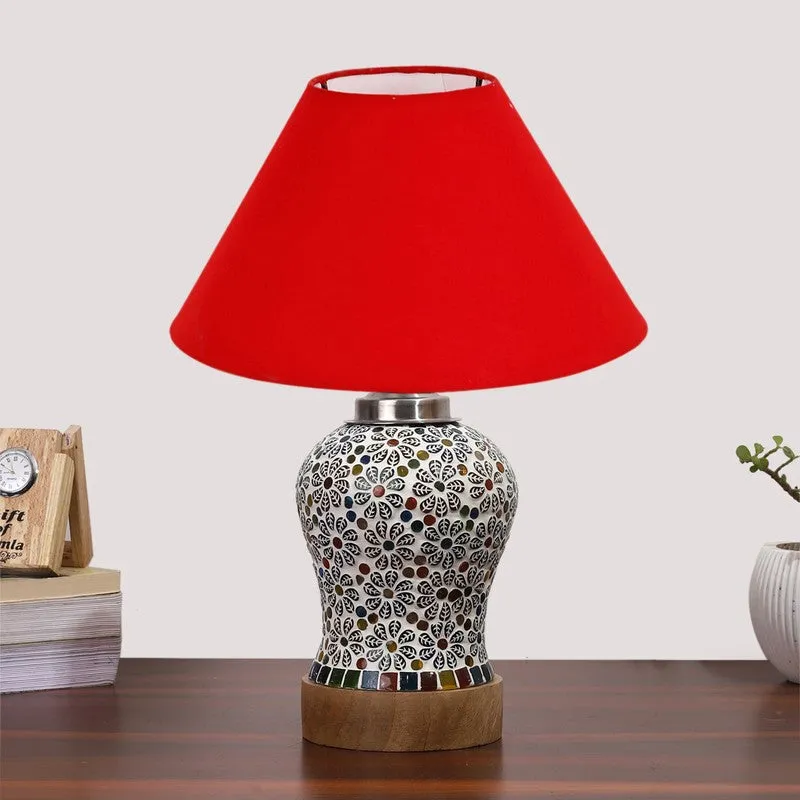 Rafelle Wooden Table Lamp - Multicolor media 4