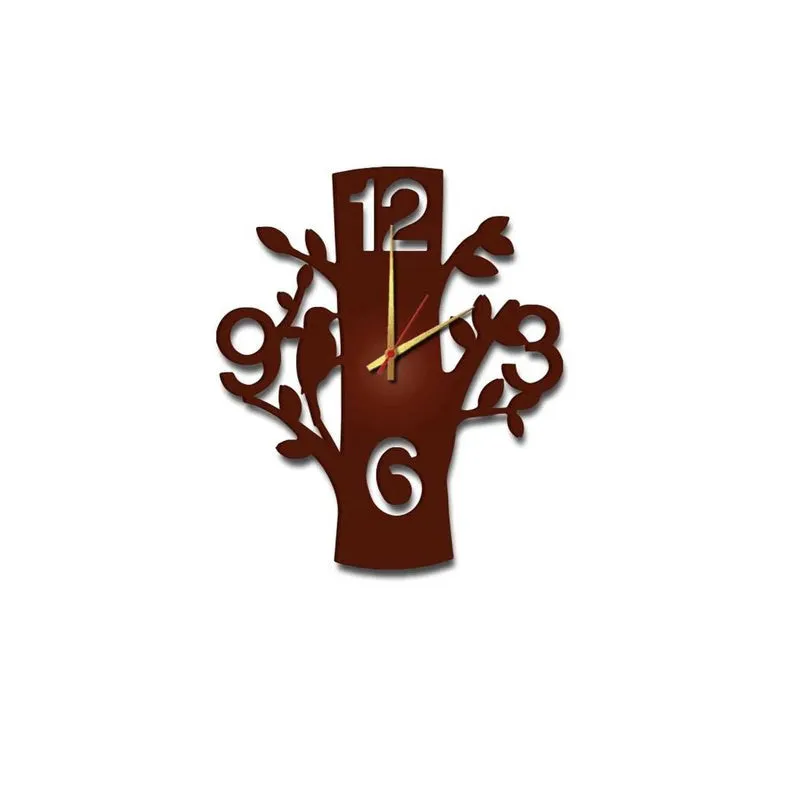 Trevia Brown MDF Wall Clock media 4