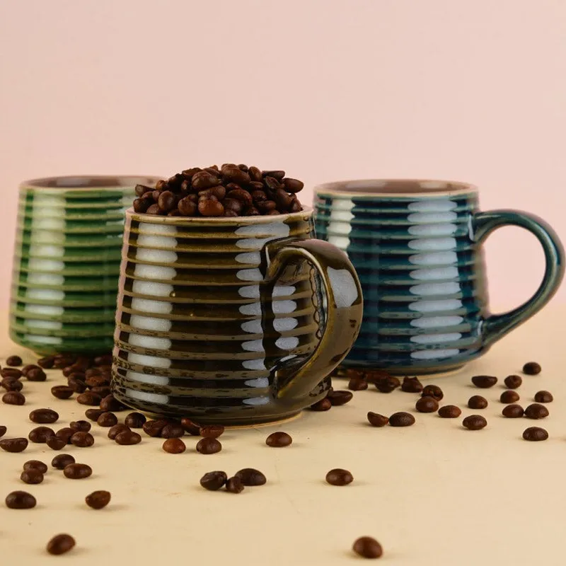 Miska Ceramic Coffee Mug (230 mL Each) - Set of Three media 5