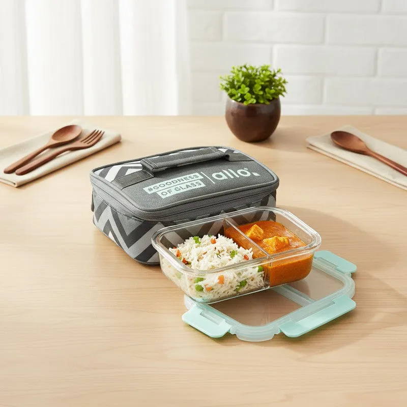 Morsel Leak Proof Glass Lunch Box - 580 ML - 3