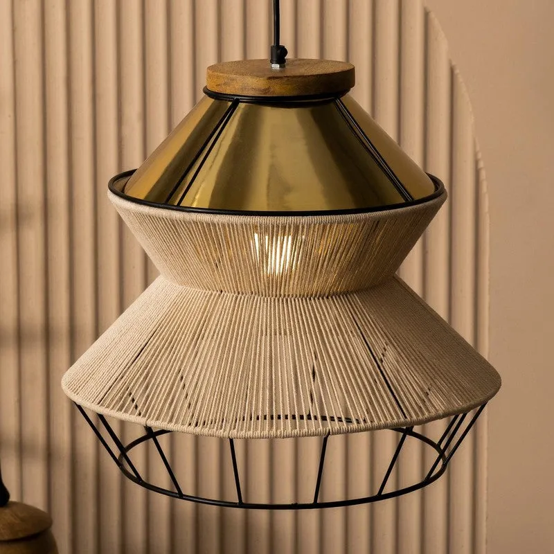Orange Tree Waldo Squat Steel Ceiling Lamp media 1