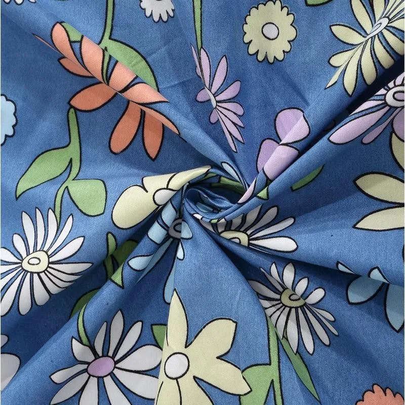 Hades Floral Bedsheet - 150 GSM media 4