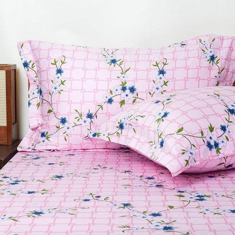 Astha Printed Cotton Bedsheet - 300 TC media 5