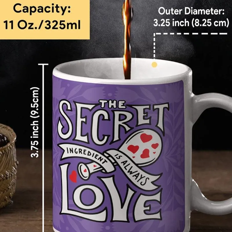 The Secret Ingredient Purple Cushion Cover & Mug (300 ML) - Two Piece Set media 7