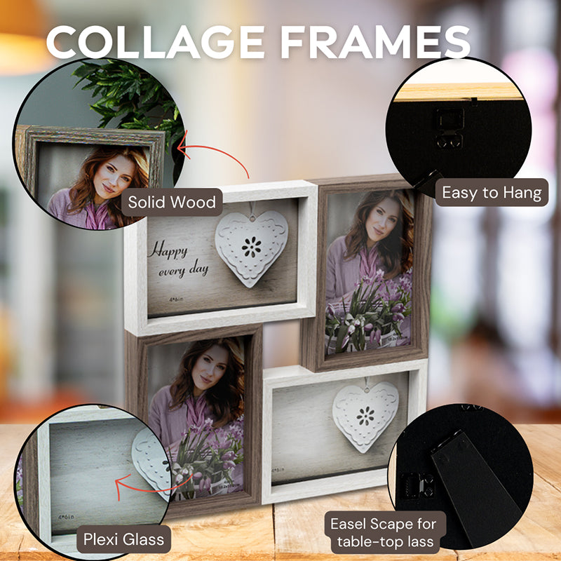 Snap & Pose Photo Frame - White media 4