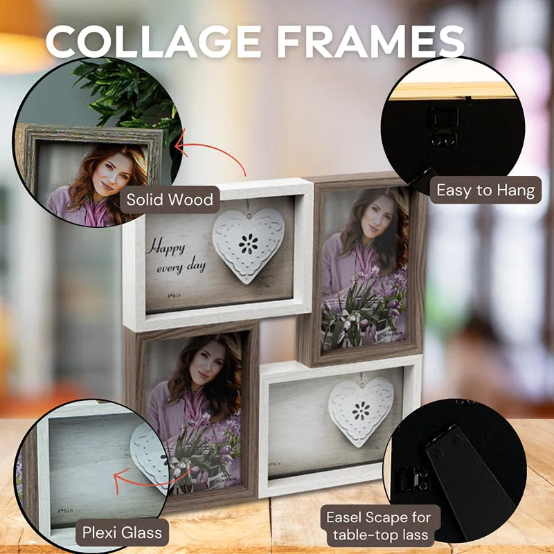 Snap & Pose Photo Frame - White media 4