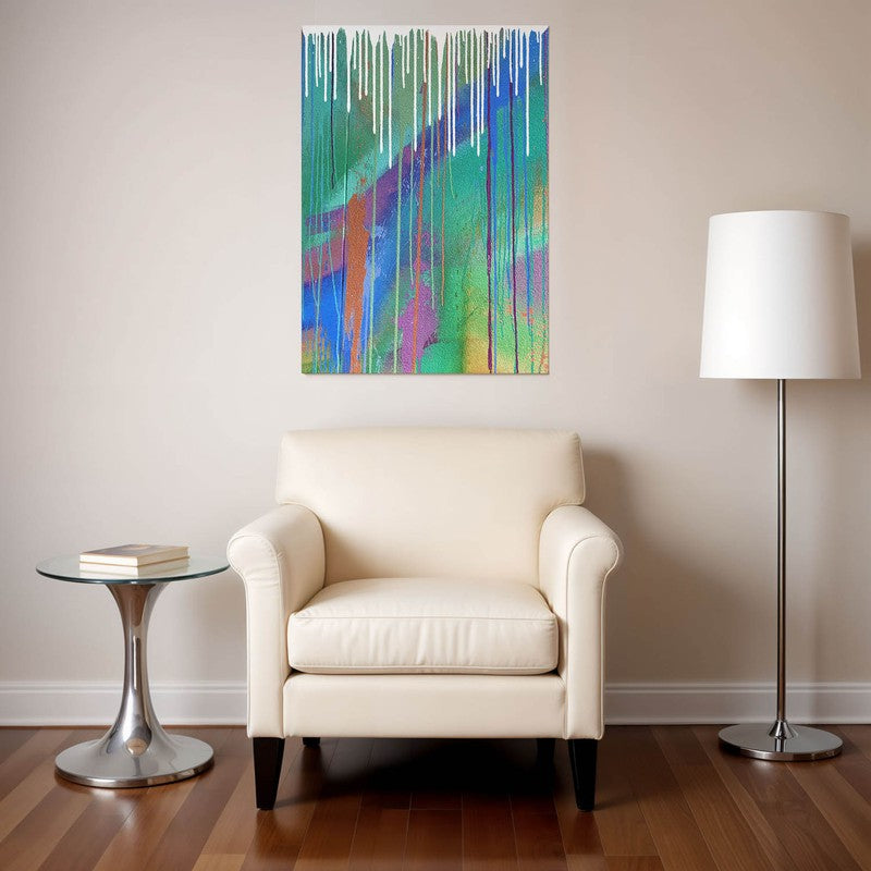 Vibrant Flow Wall Poster