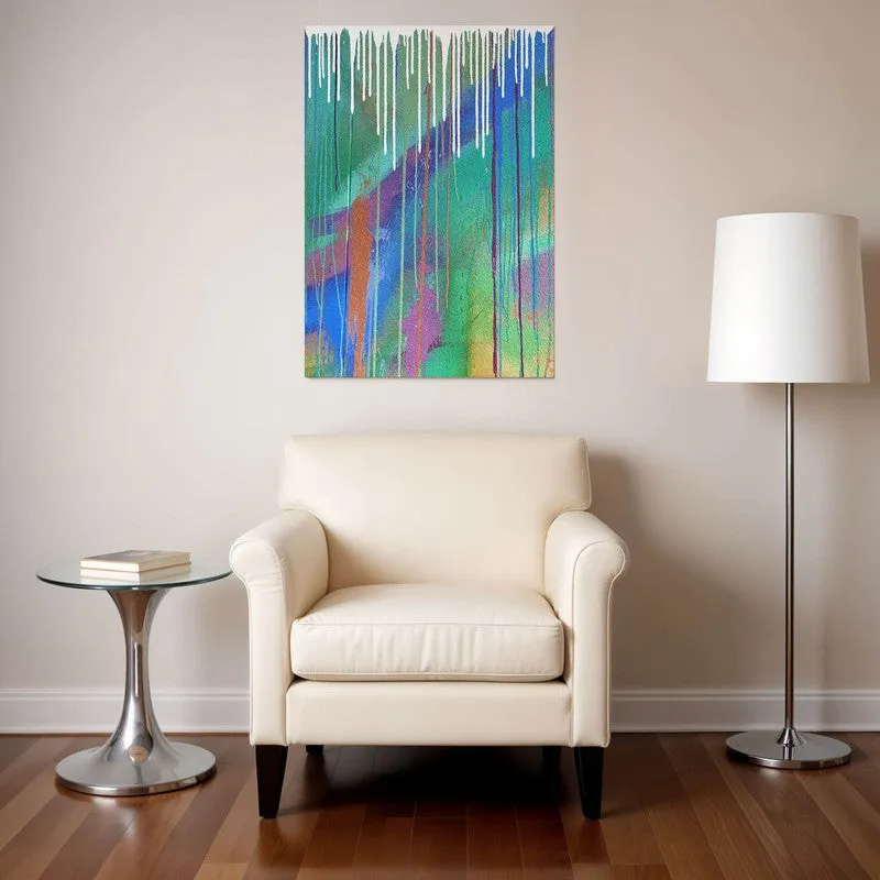Vibrant Flow Wall Poster media 1