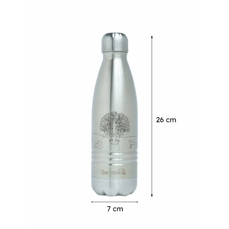 Zen Sip Hot & Cold Thermos Bottle (Steel) - 500 mL media 5