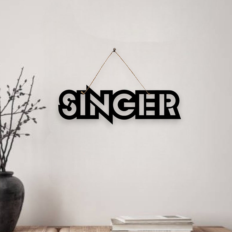 Singer Mild Steel Wall Accent