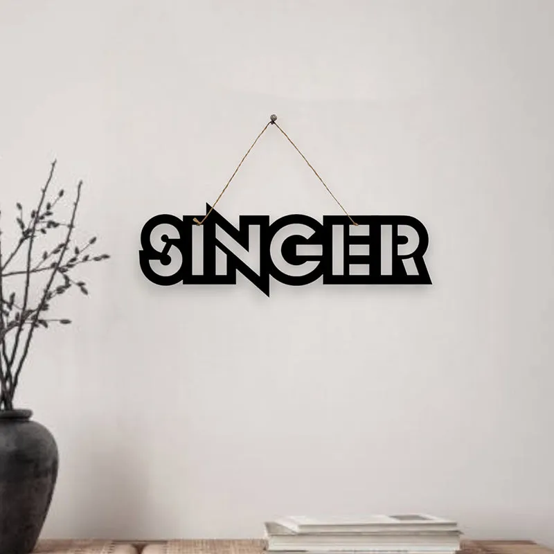 Singer Mild Steel Wall Accent media 1