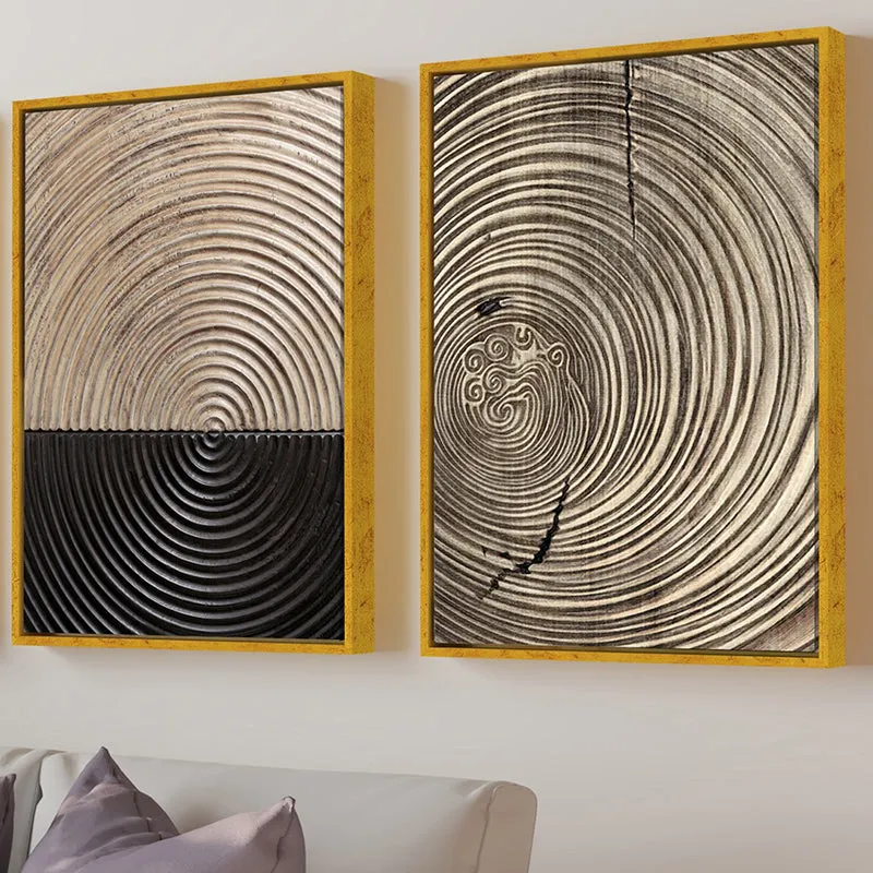 Geometric Harmony Canvas Wall Art media 4