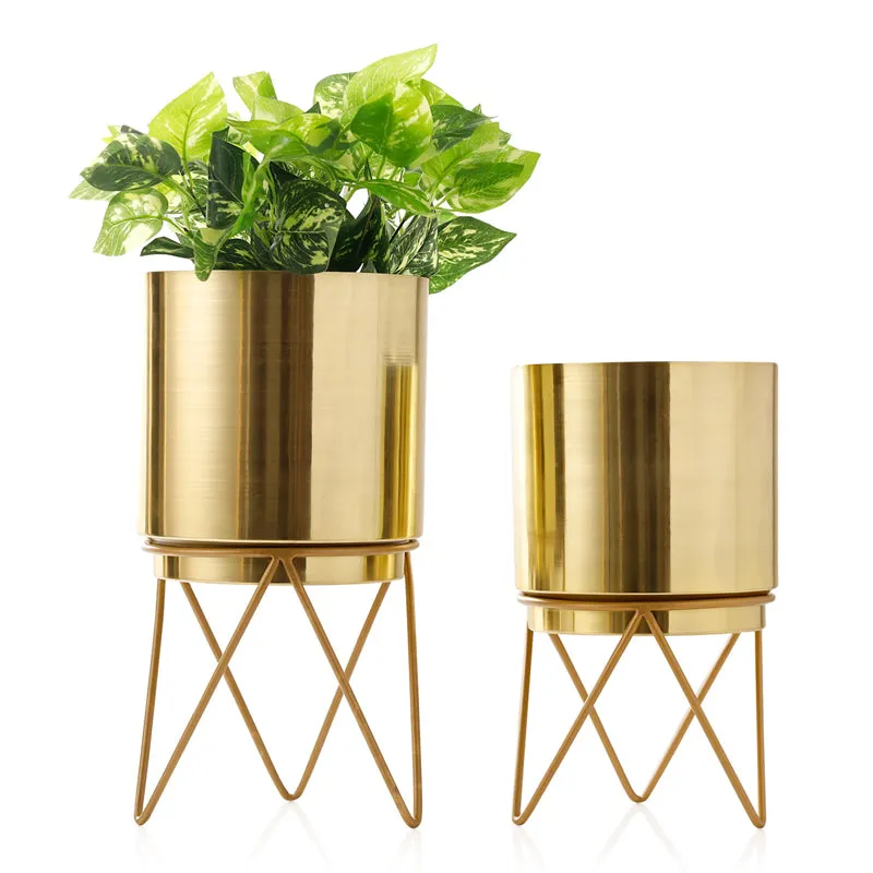 Teodora Planter (Gold) - Set Of Two media 3