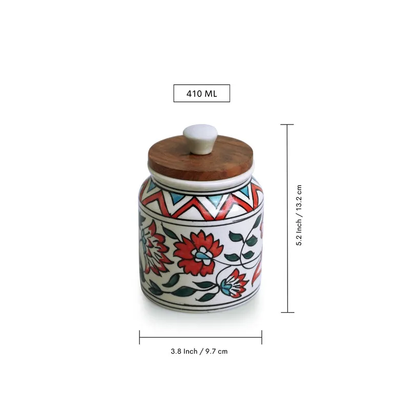 Persian Bloom Airtight Storage Jar - 410 mL media 6