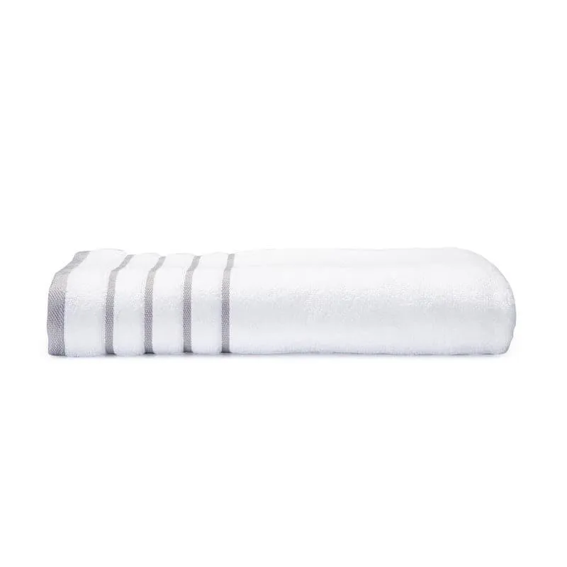 Hue Haven Bath Towel - White media 3