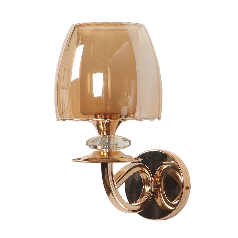 Glo Iron Wall Lamp With Glass Shade media 5
