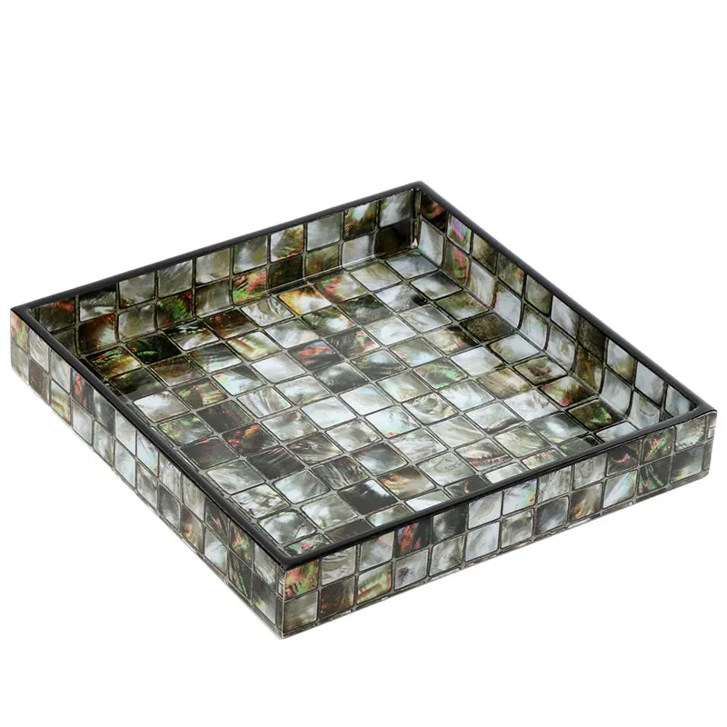 Check Charms Serving Platter - Eight Piece Set media 6