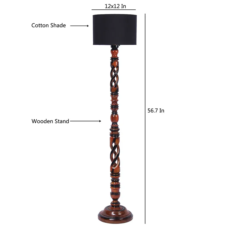 Twilight Treasures Floor Lamp - Black media 8