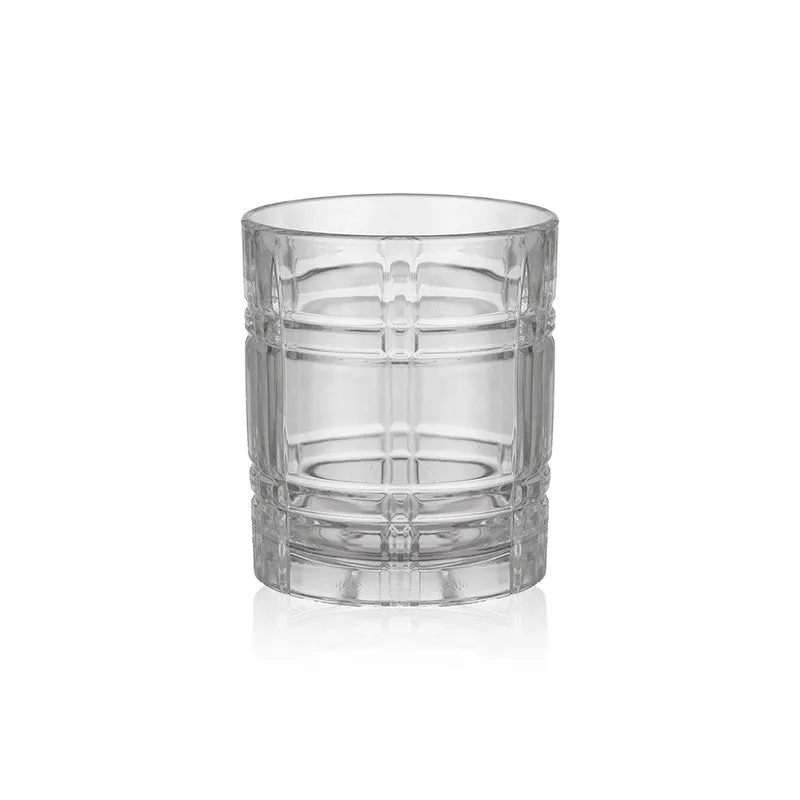 Premium Crystal Gridline Whiskey Glasses (337 mL Each) - Set Of Two media 5