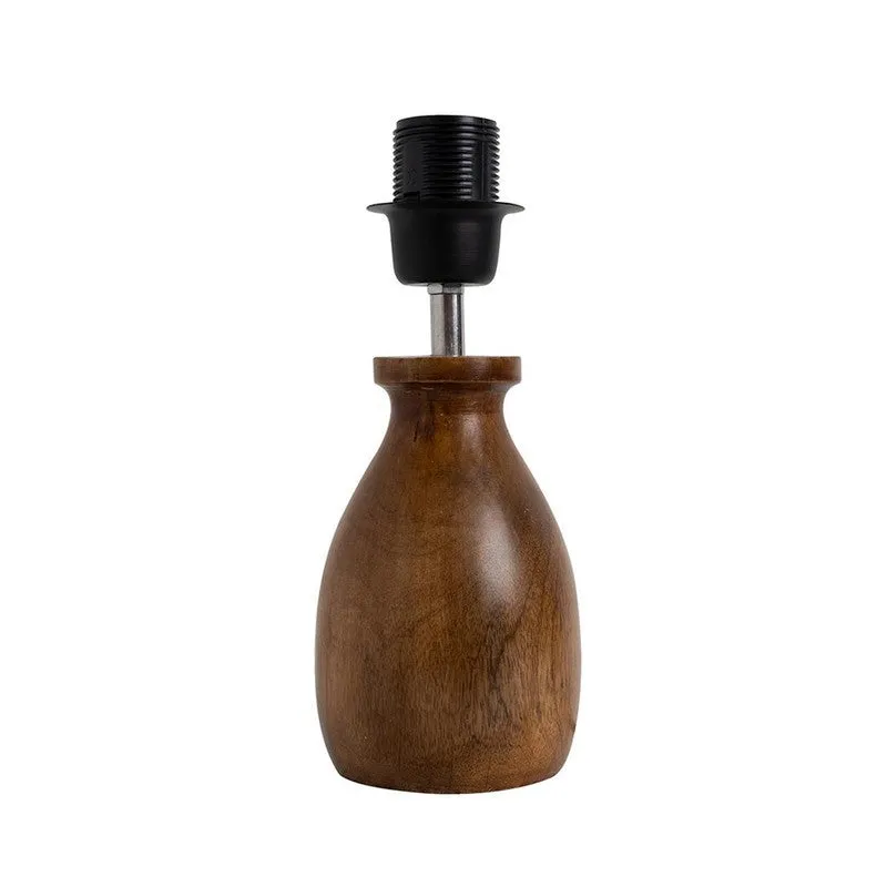 GlowCraft Modern Desk Wooden Table Lamp - Multicolor media 5