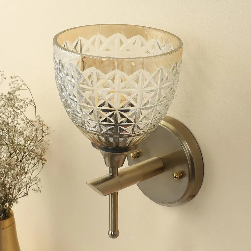 Cindrel Elegant Glass Wall Lamp media 4