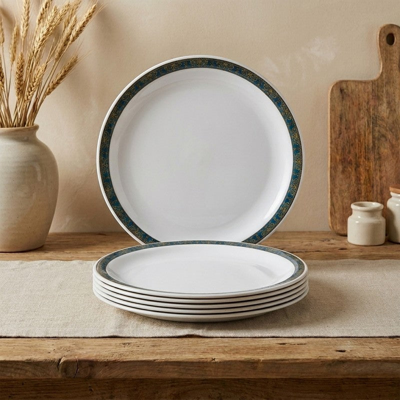 Atlantic Melamine Quarter Plates - Set of Six