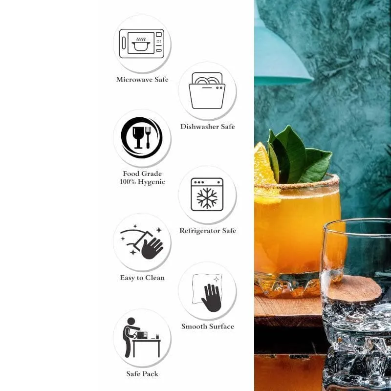 Troopee Whiskey Glass (300 mL) - Set Of Six media 6