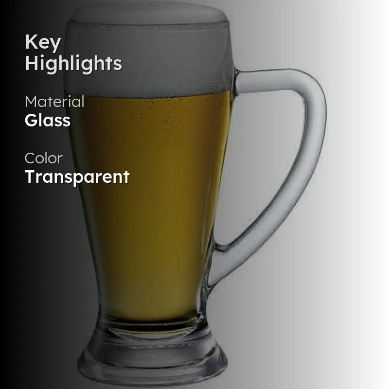 Aurelius Beer Mug (250 ML) - Set Of Two media 2