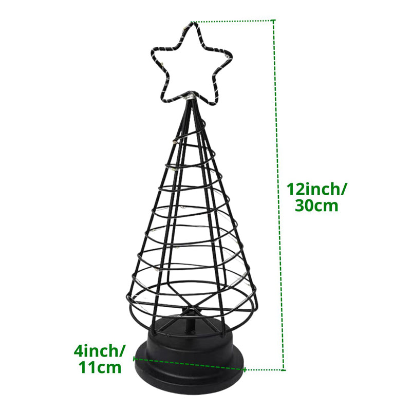 Urban Fir Christmas Ornament - Black media 8