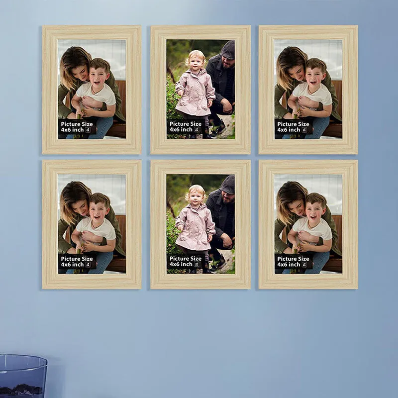 Nora Nova Photo Frame (Beige) - Set Of Six media 3