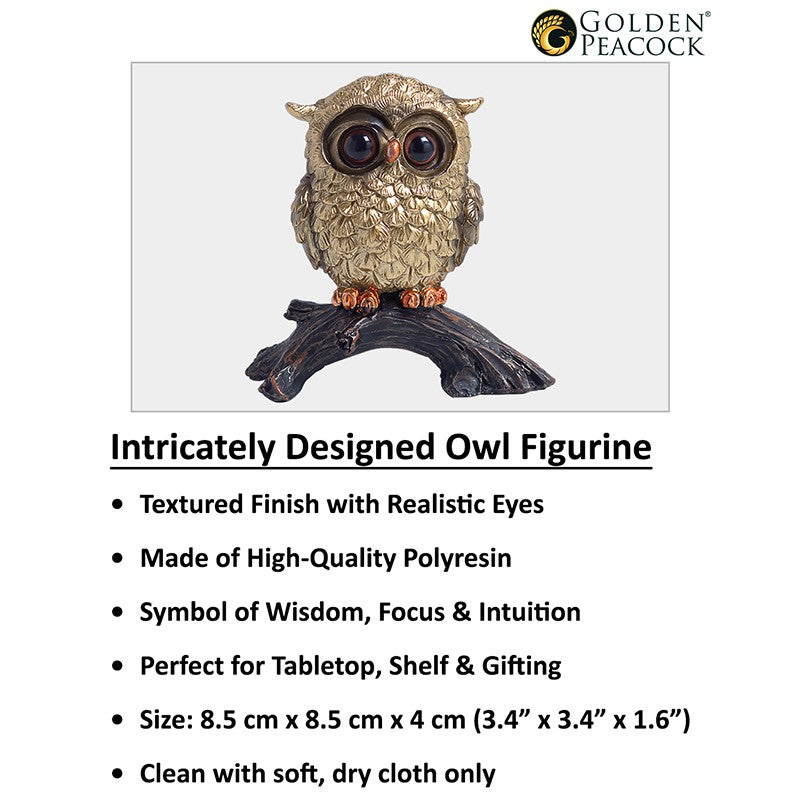 Owlette I Showpiece - Gold media 8