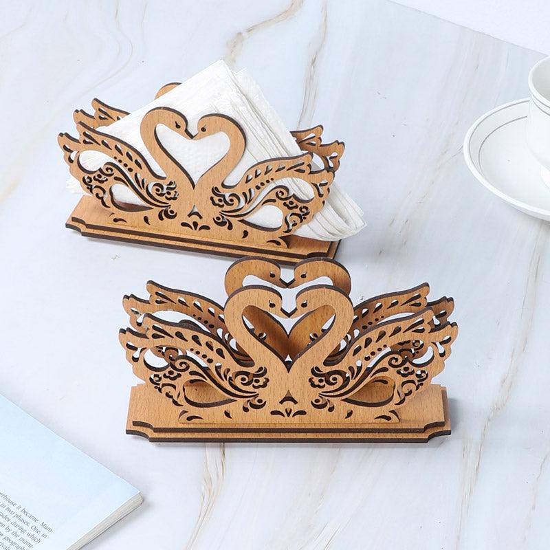 Swan Style Napkin Holder - Set Of Two