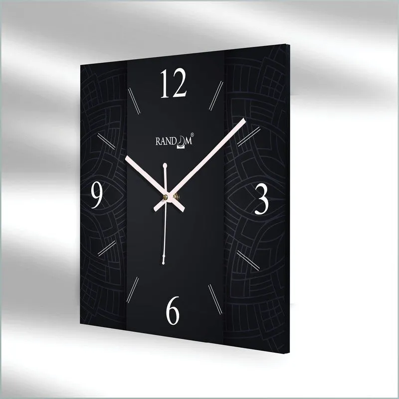 Vexon Analog Wall Clock - Black media 5