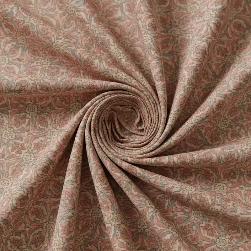 Sadhana Cotton Bedsheet (Peach) - 180 TC media 5