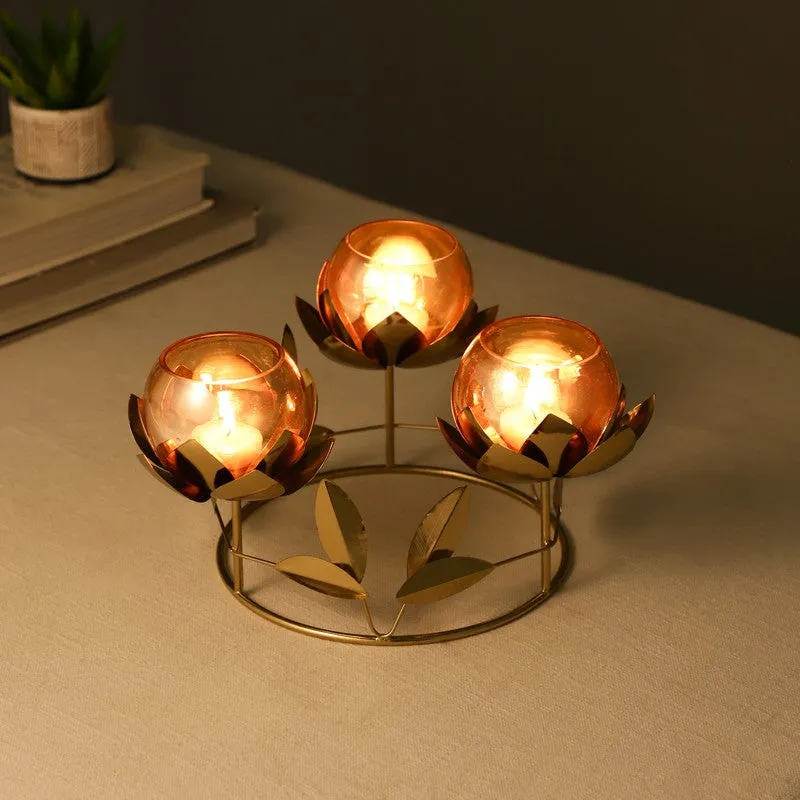 MittiGleam Tea Light Candle Holder media 3