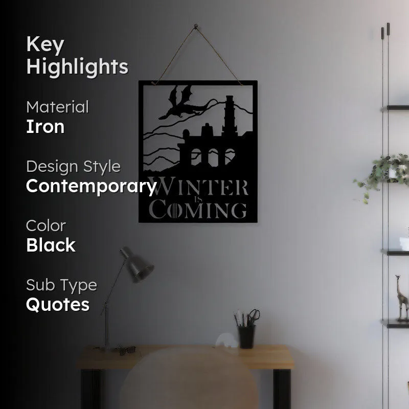 Winter Is Coming Iron Wall Accent media 2