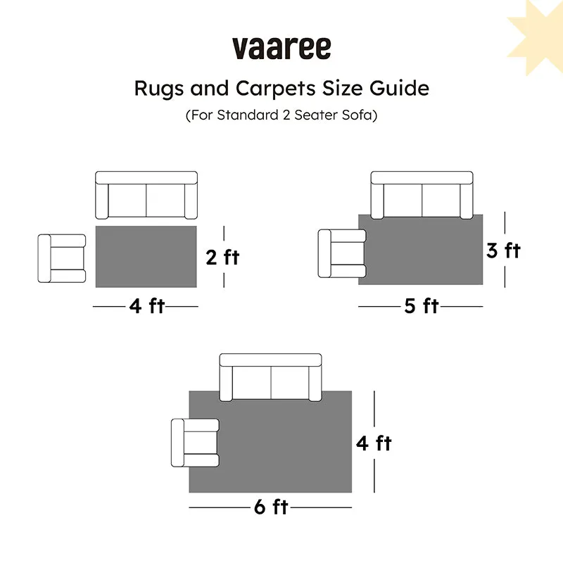 Simin Velvet Rectangle Anti-Skid Carpet - 7