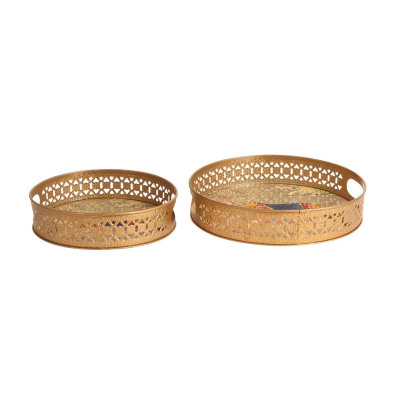 Heritage Round Serving Tray - Set of Two media 3