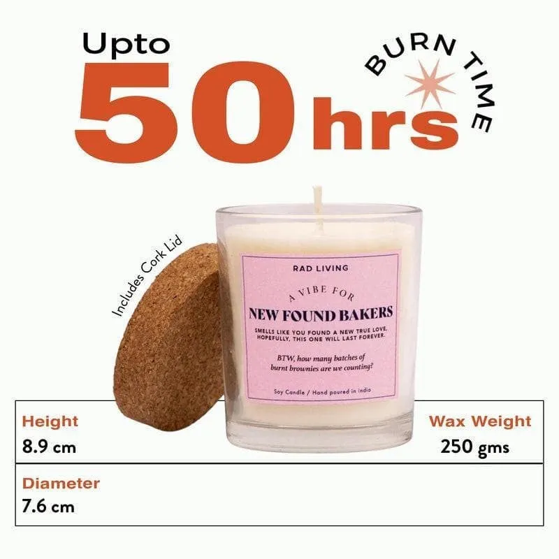 New Found Bakers - Vanilla Cake Scented Candle media 7