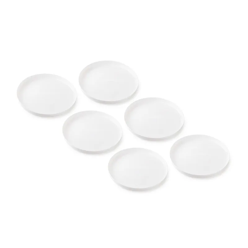 SnackBloom Opalware Glass (Large) Quarter Plates - Set of Six media 5
