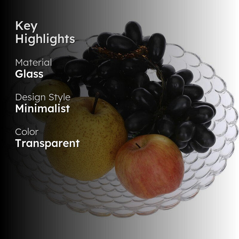Millon Decorative Glass Platter media 2
