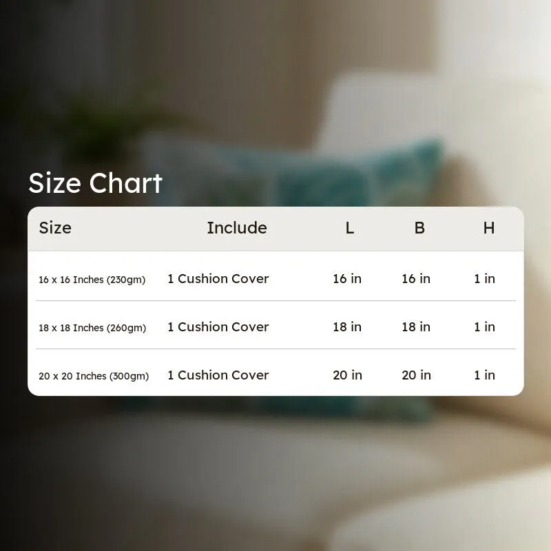 PetalPrism Cushion Cover - Sky Blue media 7