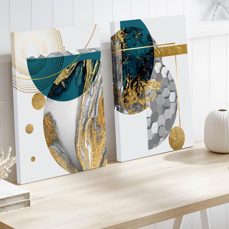Wolf Wall Art - Set Of Two media 3